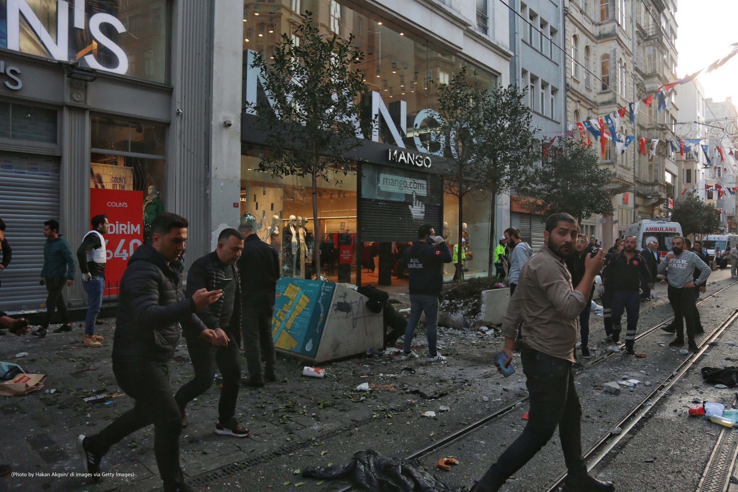عملية التفجير في شارع الاستقلال في اسطنبول